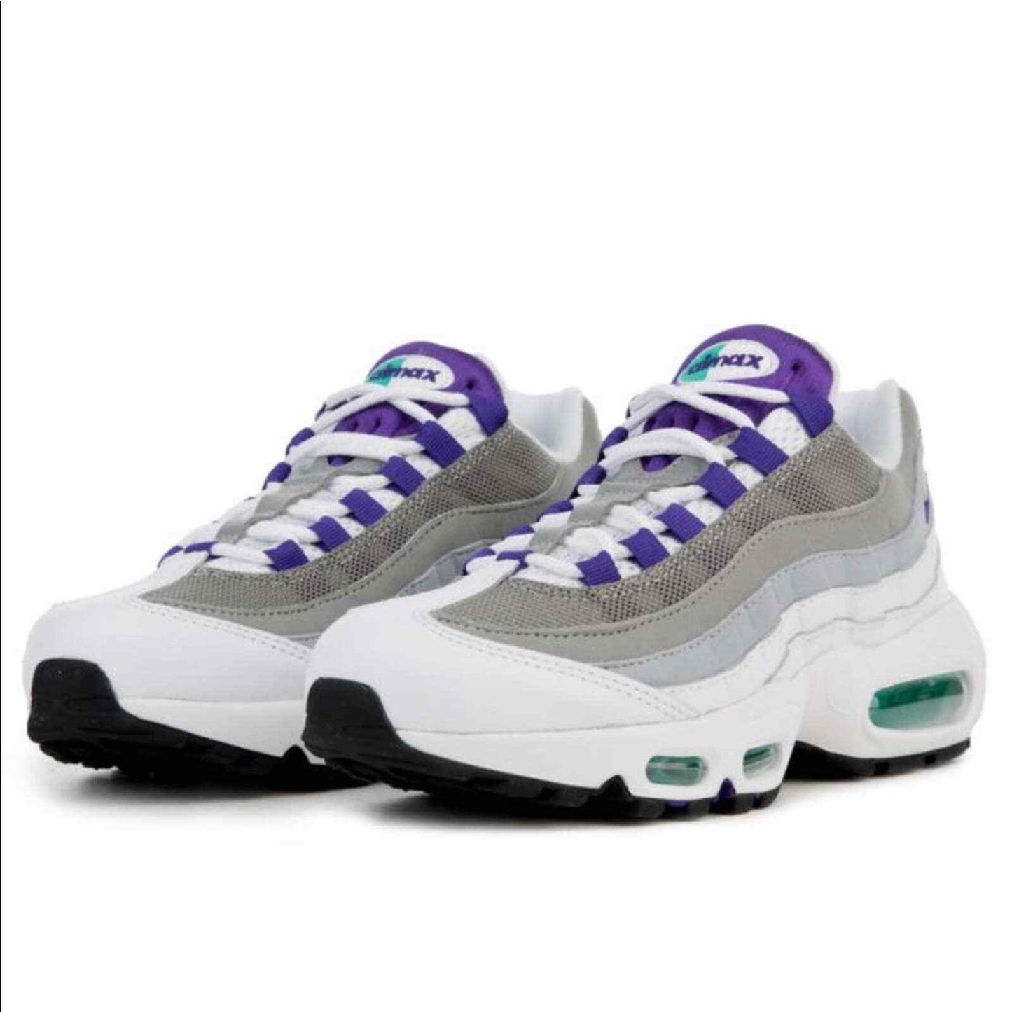 Womens Air Max 95 Grey Purple sz 8.5 Sneakers