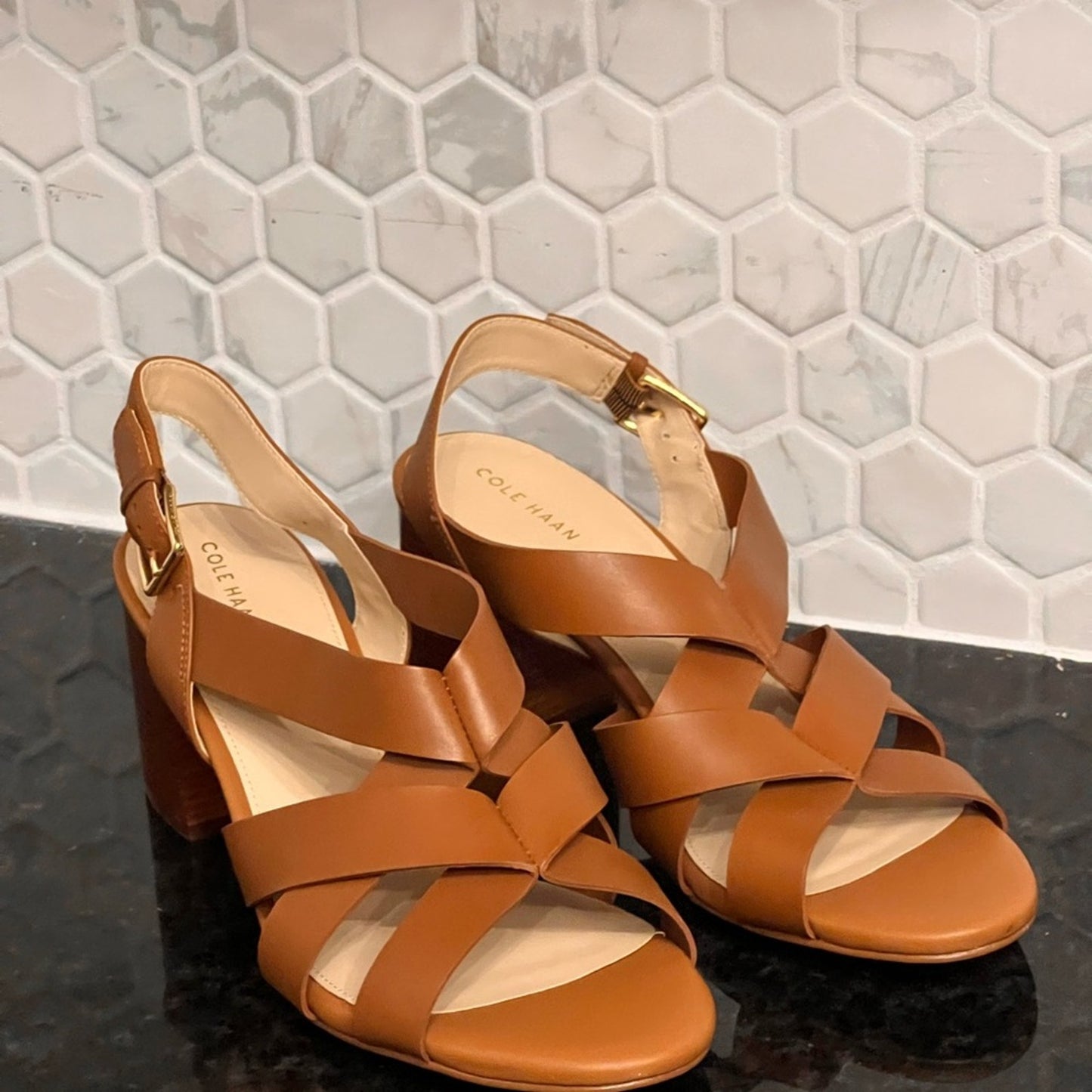 Cole Haan Jamie Sandal 
(Honey) Women's Shoes