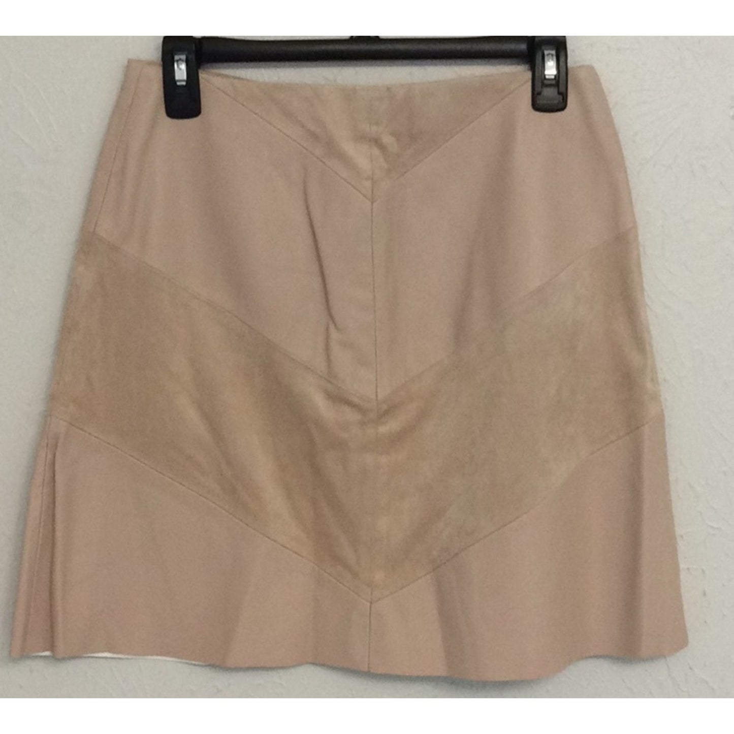 Zara Basic Collection Suede/Leather Mini Skirt