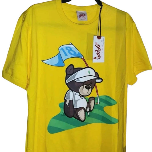 RTGB  Yellow Golf T-Shirt