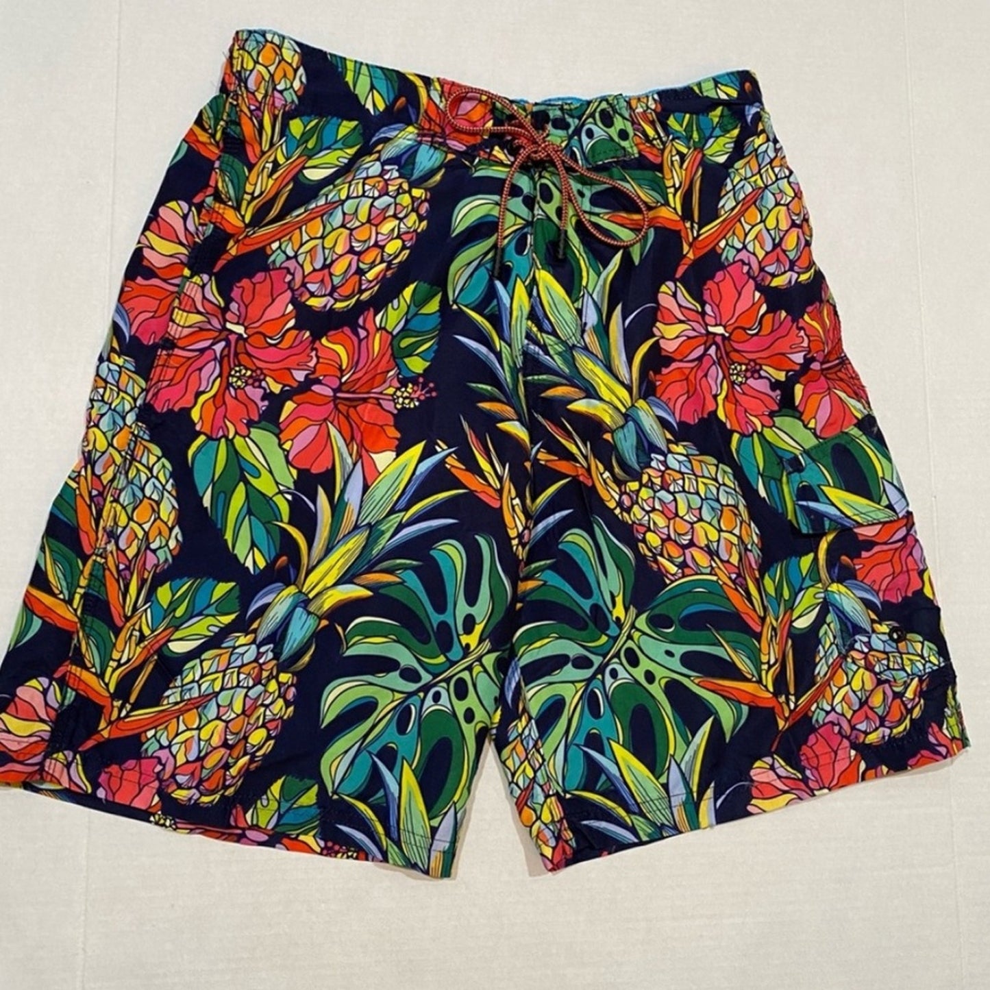 🍍Broken Threads Mens Med Swim Trunks with lining and pocket