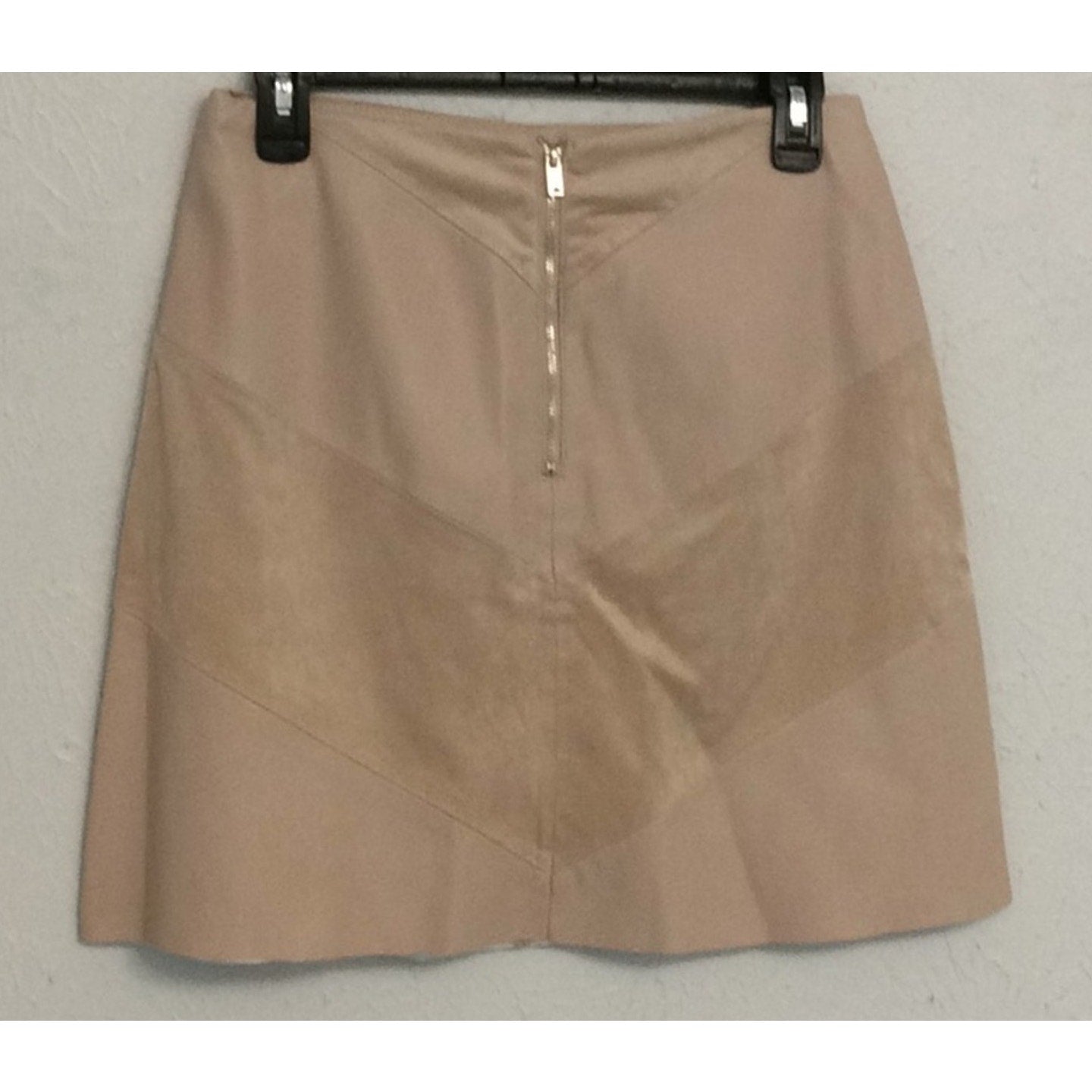 Zara Basic Collection Suede/Leather Mini Skirt