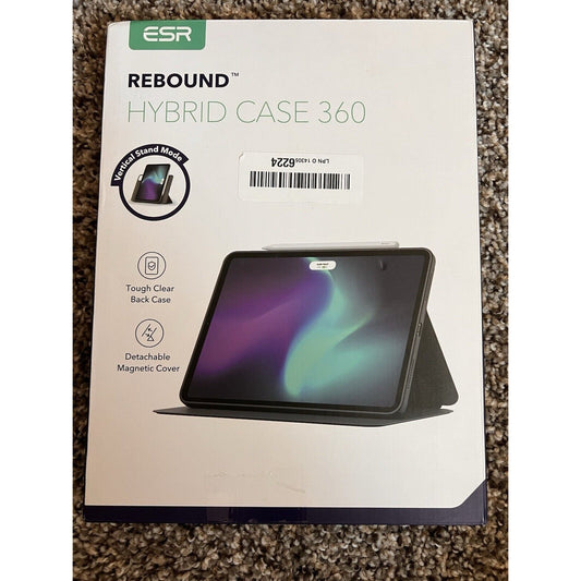 ESR iPad Pro 11" (2022/2021) Rebound Hybrid Case 360 - Black Case