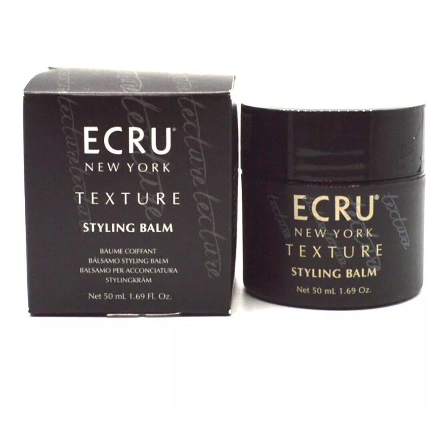 NIB ECRU New York Texture Styling Balm Net 50ml 1.69 Fl Oz.