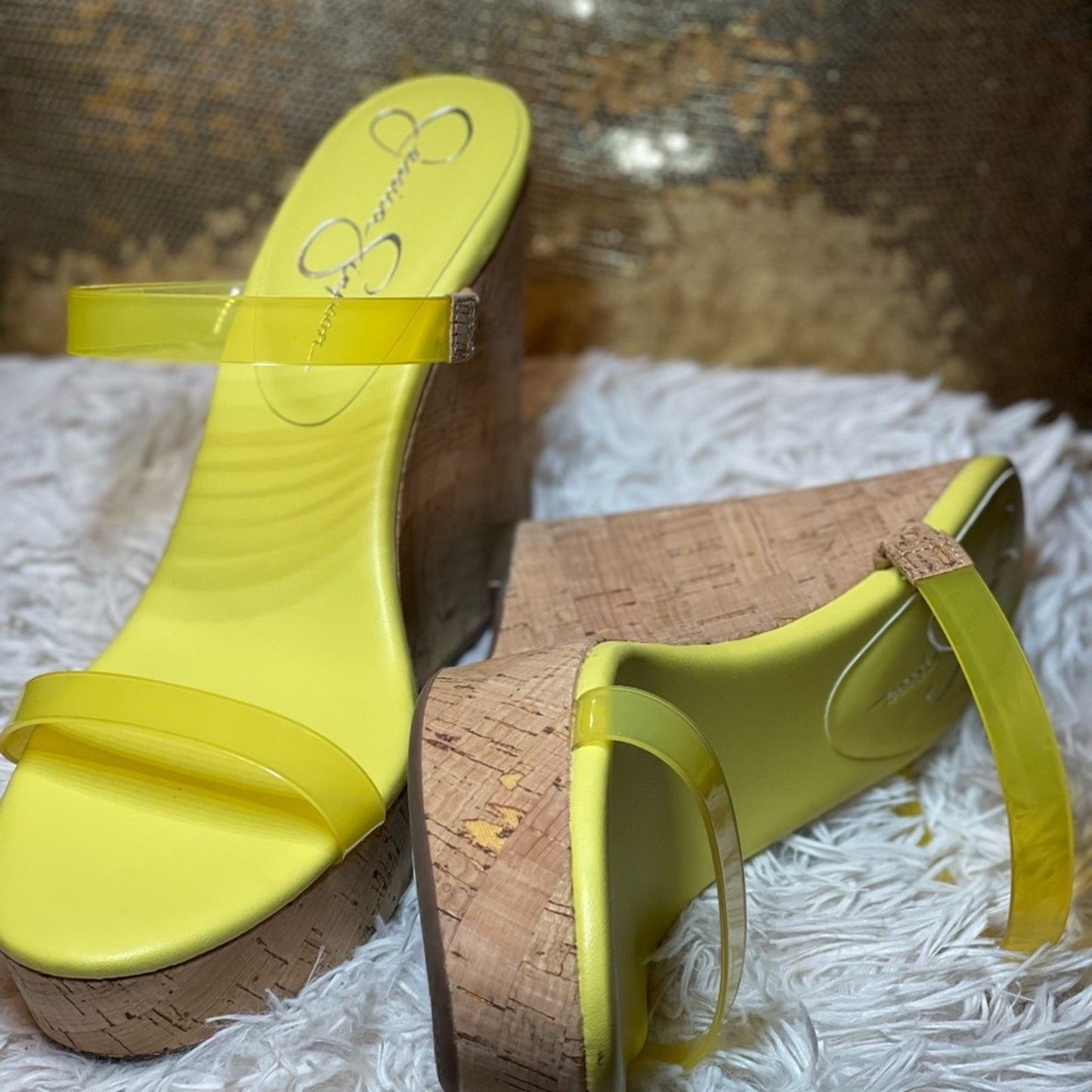 Jessica Simpson Tumile Wedge Sandal size 9