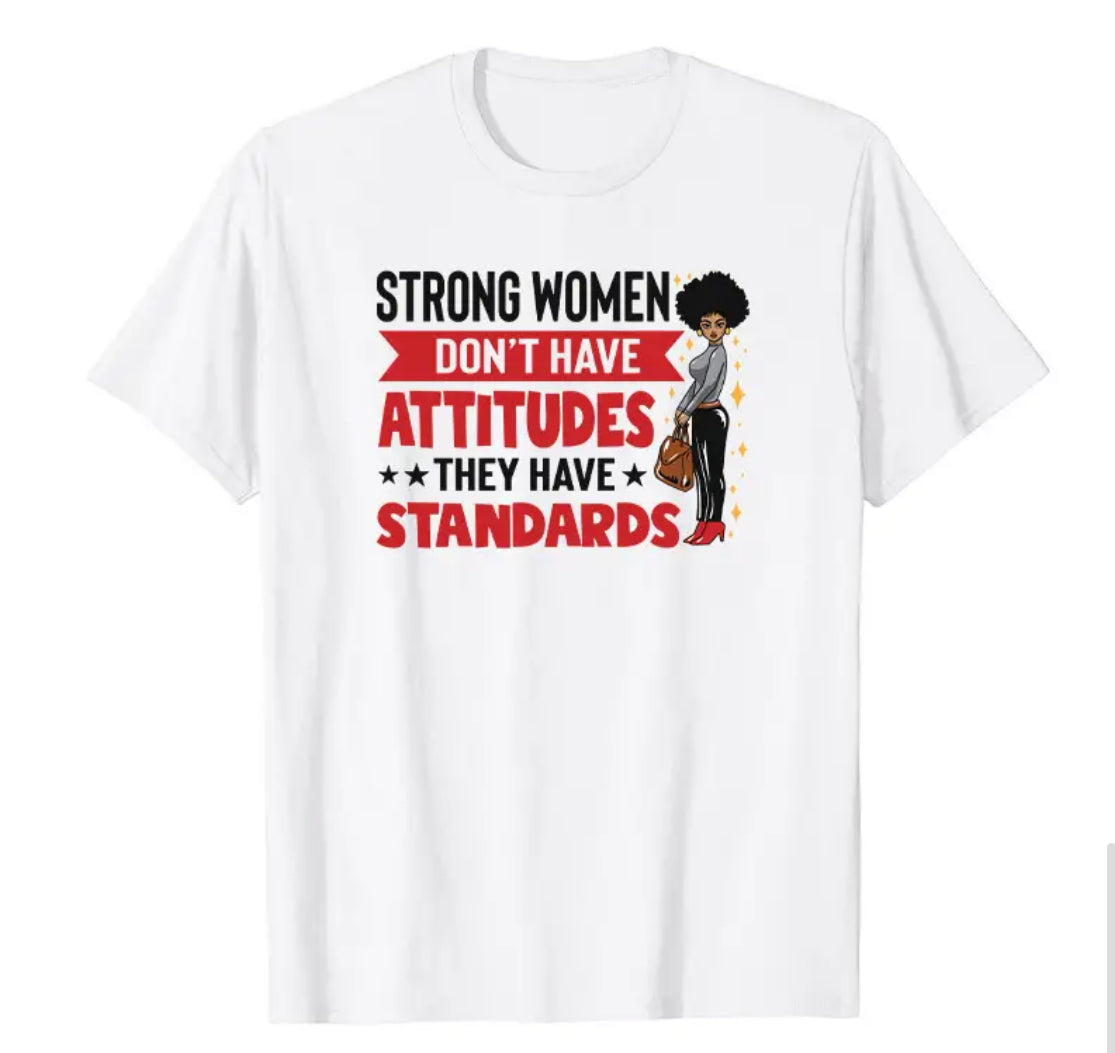 Custom T-shirts African American Women