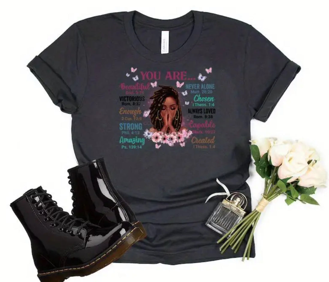 Custom T-shirts African American Women