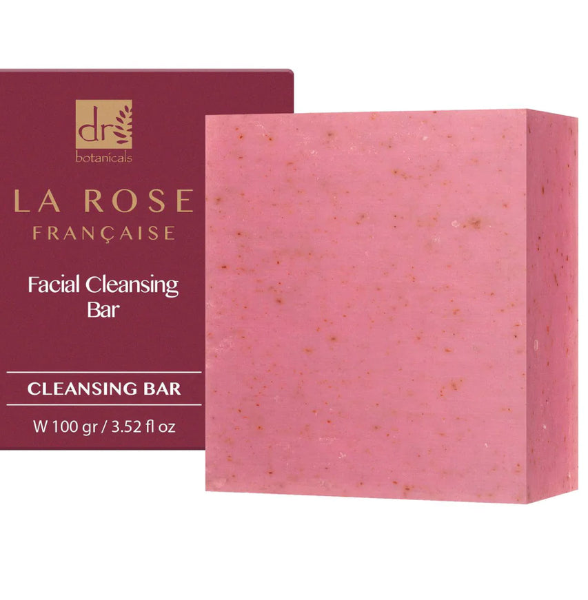 Dr. Botanicals, La Rose Francaise, facial cleansing bar 3.52 oz