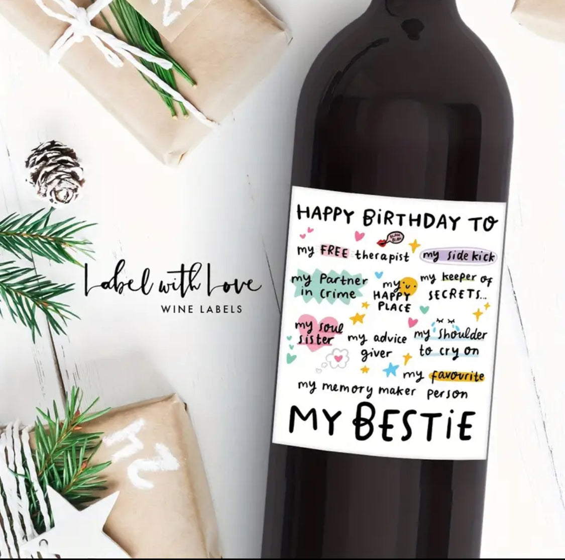 Wine Bottle Labels For Every Occasion