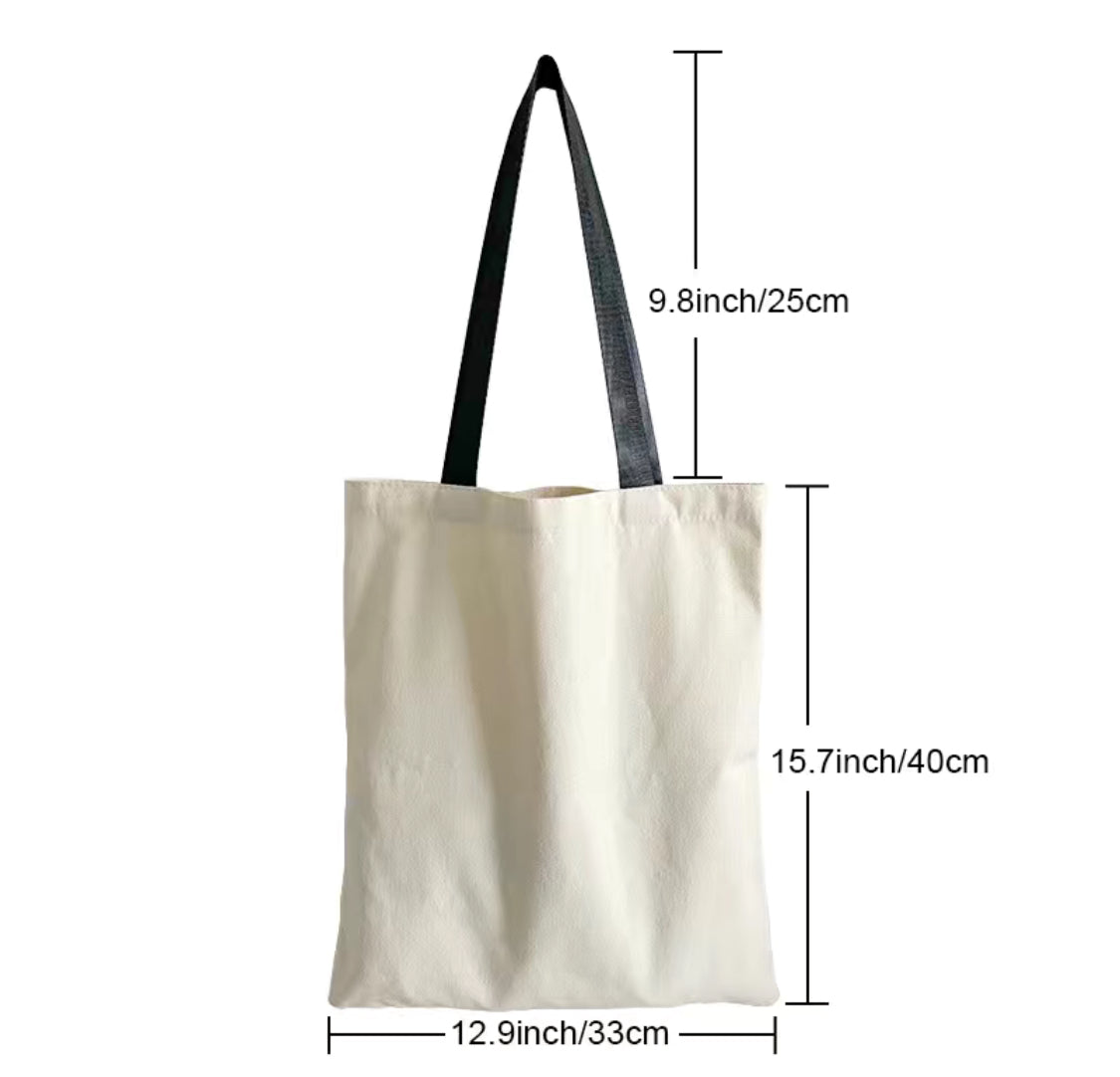 Canvas Shoulder Bag, Lightweight Handbag, Versatile Shopper Organizer