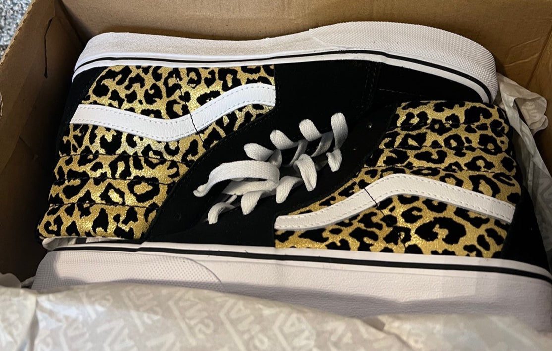 Van’s Leopard Print Hightop Unisex