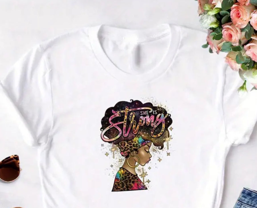 Custom T-shirts African American Women