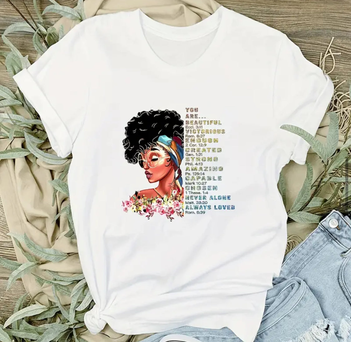 Custom T-shirts African American Women