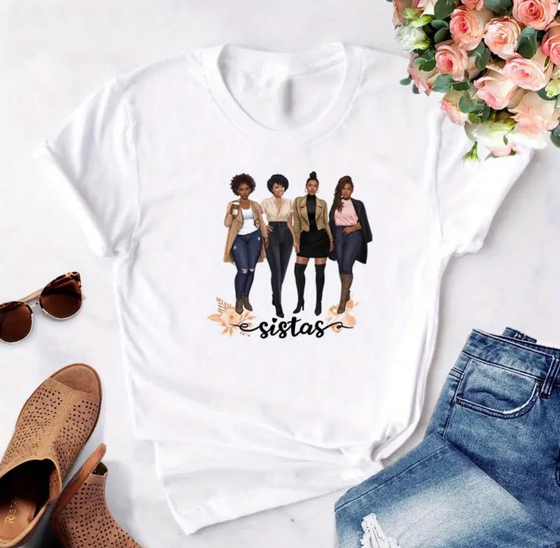 Custom T-shirts African American Women