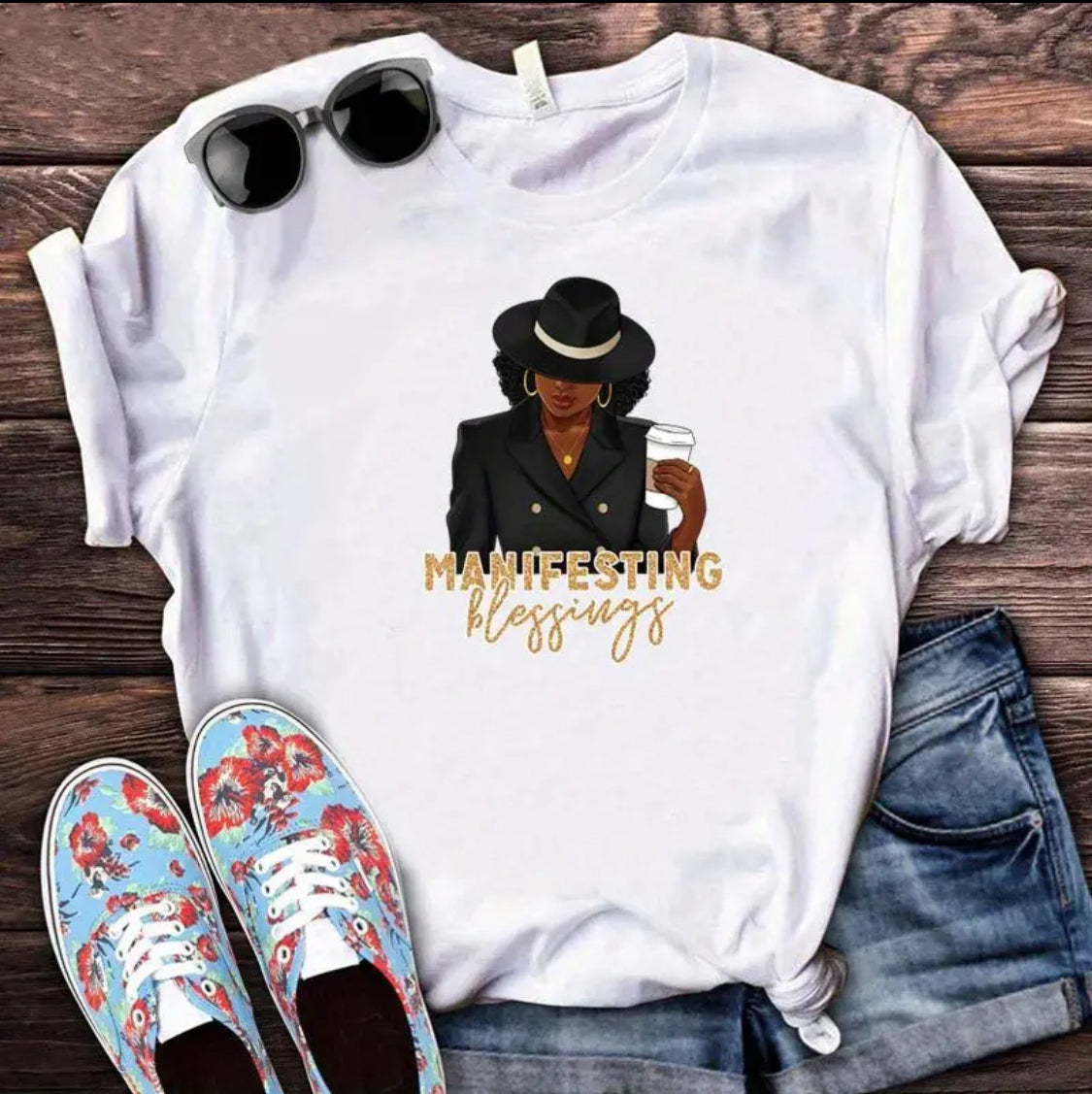 Custom T-shirts African American Women