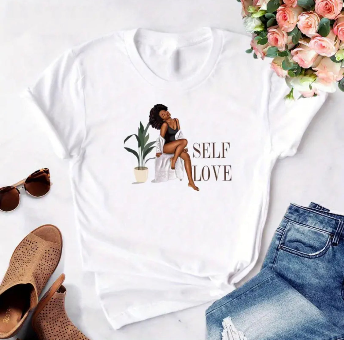 Custom T-shirts African American Women