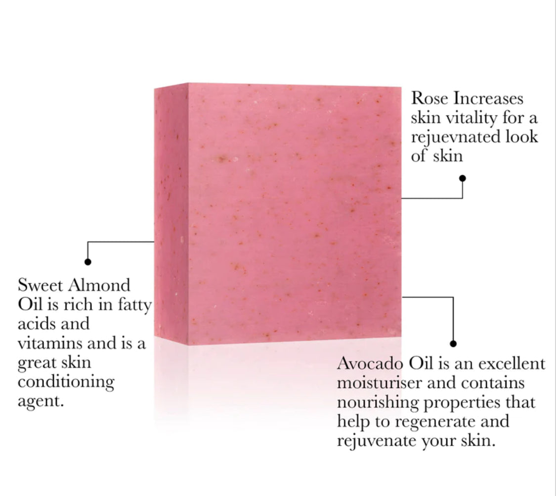 Dr. Botanicals, La Rose Francaise, facial cleansing bar 3.52 oz