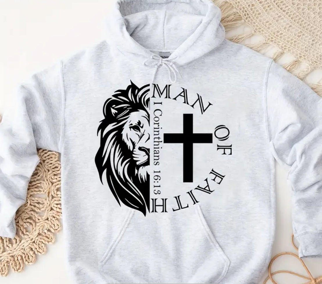 Men of Faith Hoodie 3 designs