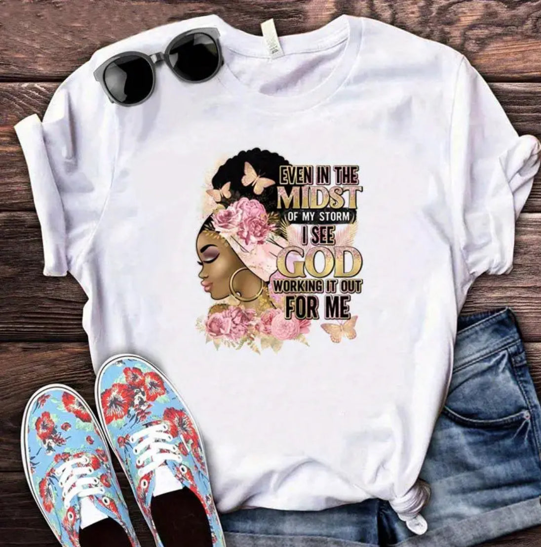 Custom T-shirts African American Women