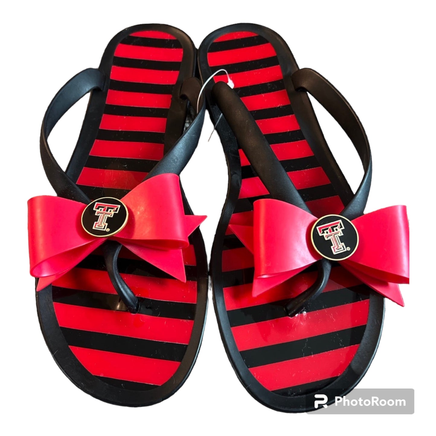 Texas Tech Red Raiders Women's Logo Flip Flops