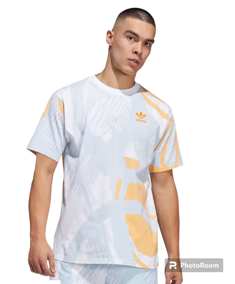 ADIPLAY ALLOVER PRINT SHORT SLEEVE TEE