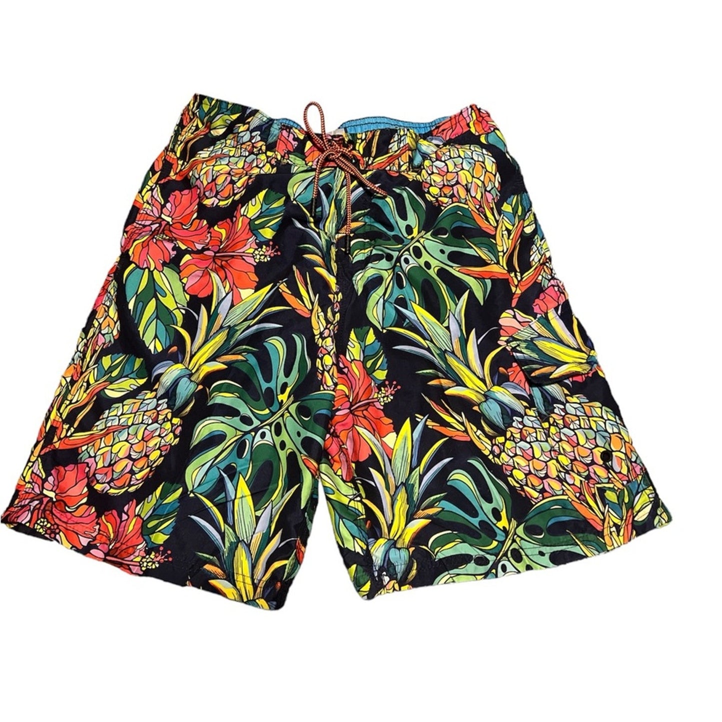 🍍Broken Threads Mens Med Swim Trunks with lining and pocket