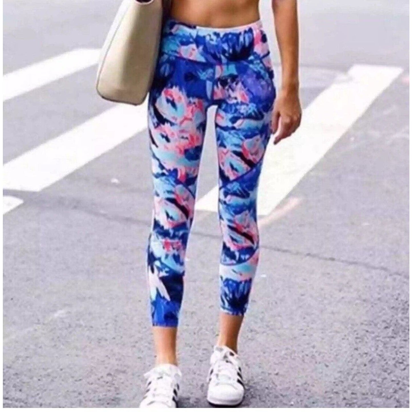 Sweaty Betty Lava Print Power Run Leggings