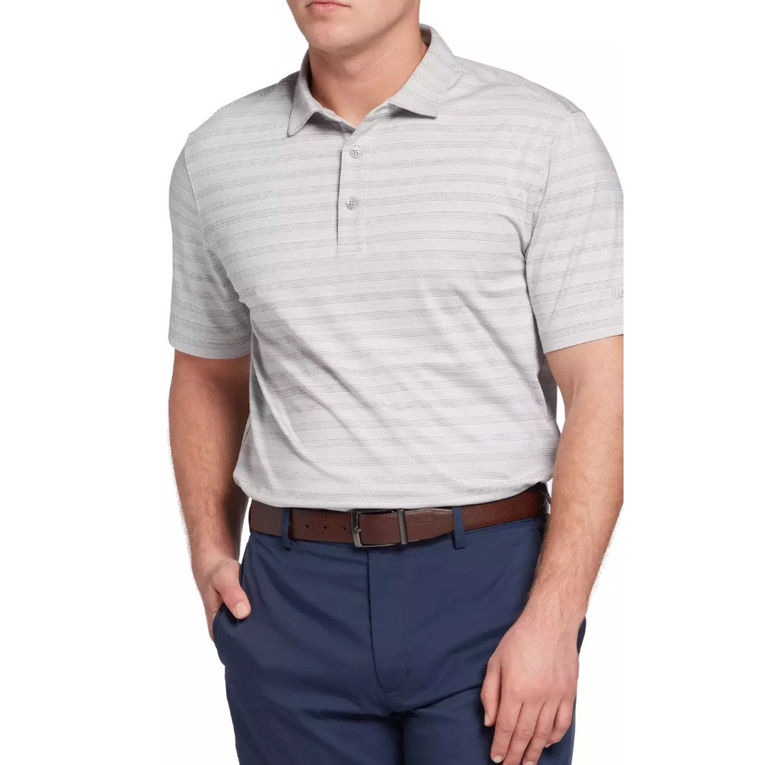 Walter Hagen Men's Perfect 11 Majors
Championship Stripe Golf Polo Monument