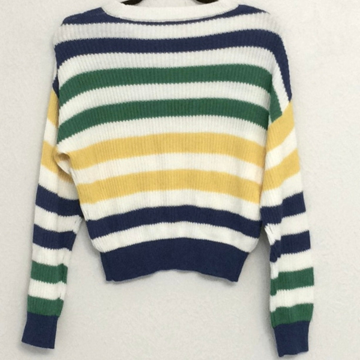 Garage Long Sleeve Striped Sweater Petite Small