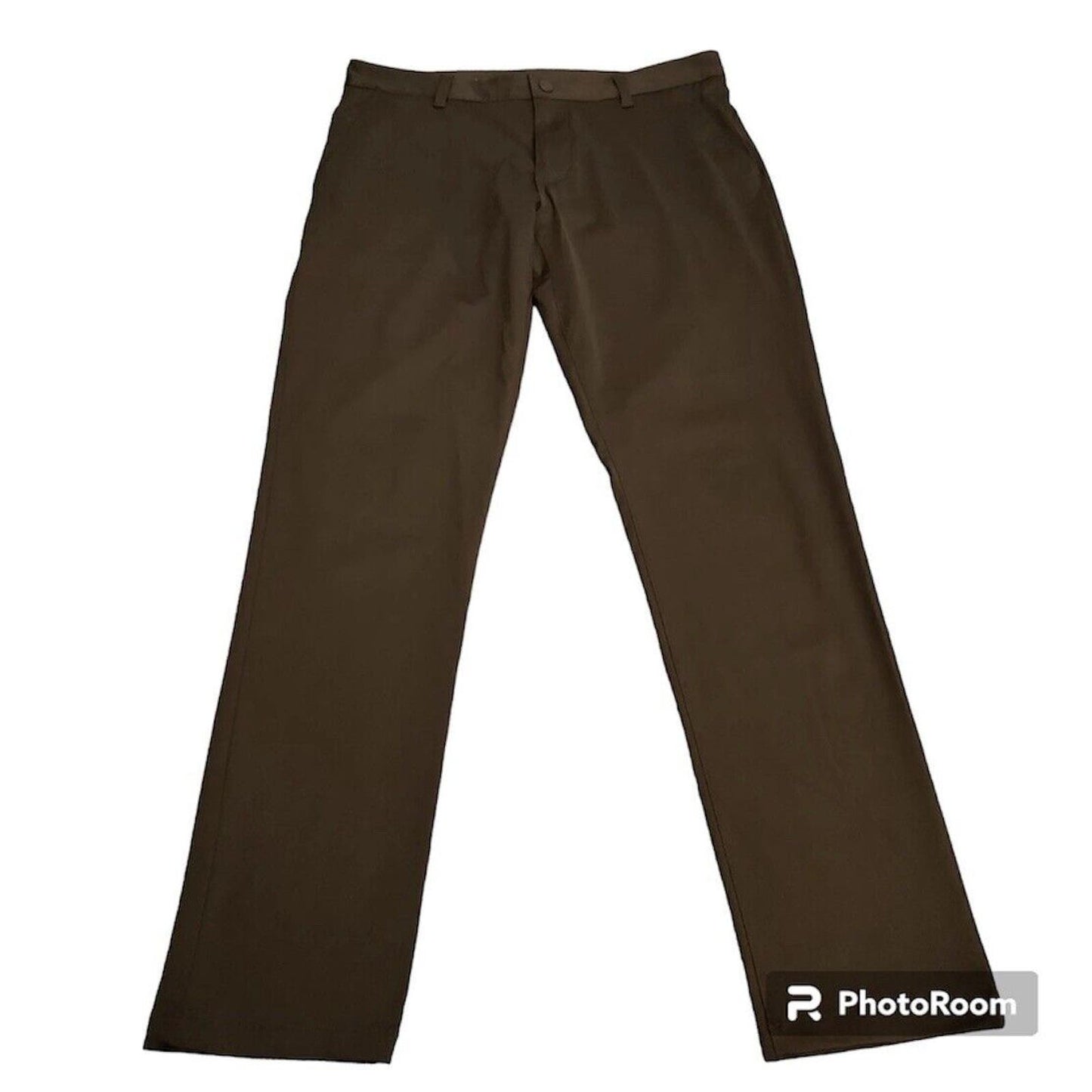 Rhone Commuter Men’s Performance Pants Brown Size 38 Golf Pants